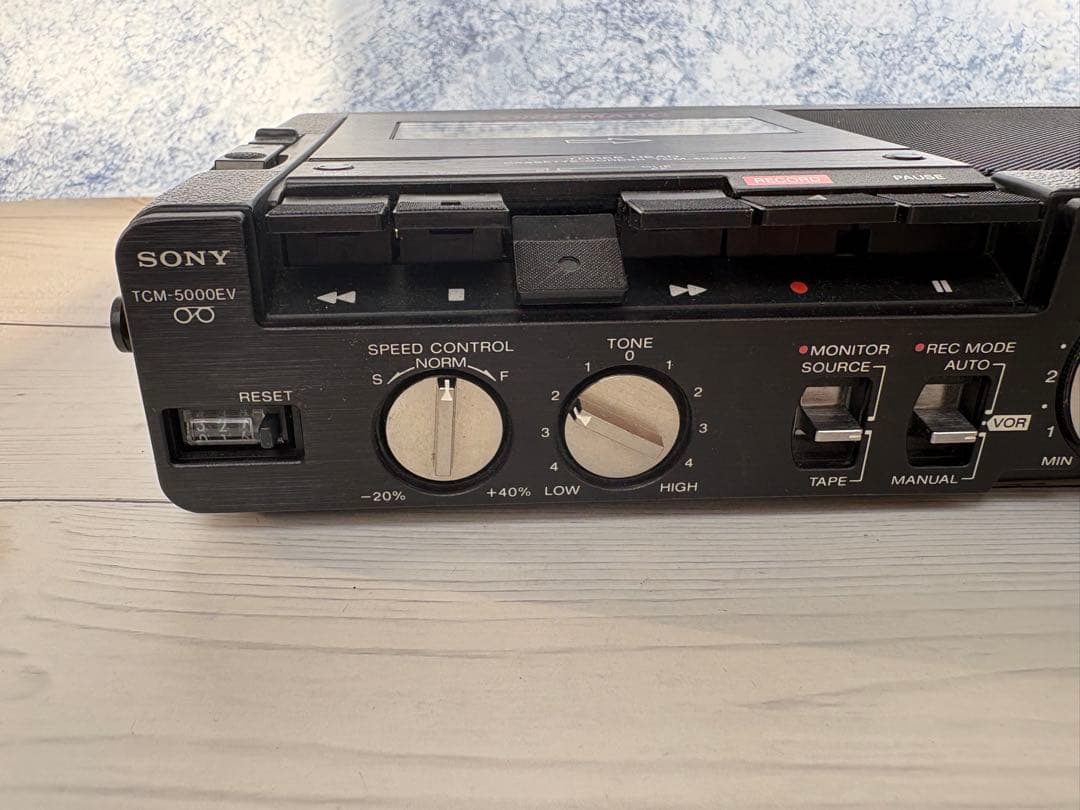 SONYTCM-5000EVプロカセットプレーヤー(レ47)