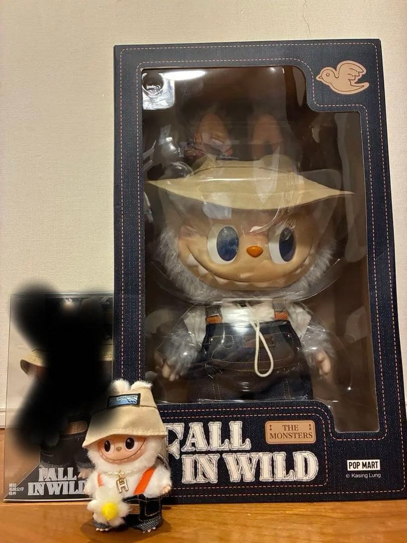 新品 labubu 2体セット ラブブfall in wild pop mart