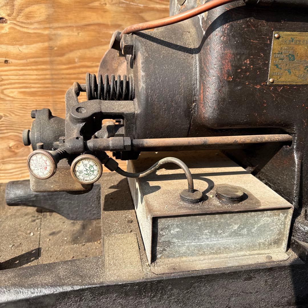 レトロ　石油発動機　SPEE製(スピー)佐藤農具機