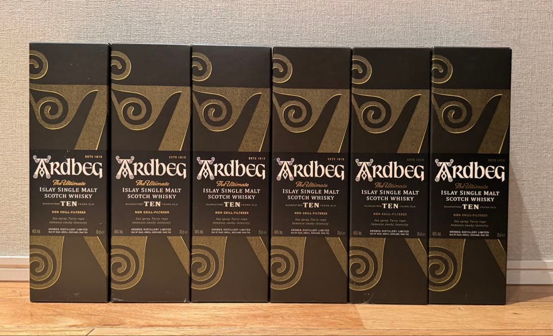 アードベッグ10年 スコッチウイスキー　未開封 6本セット