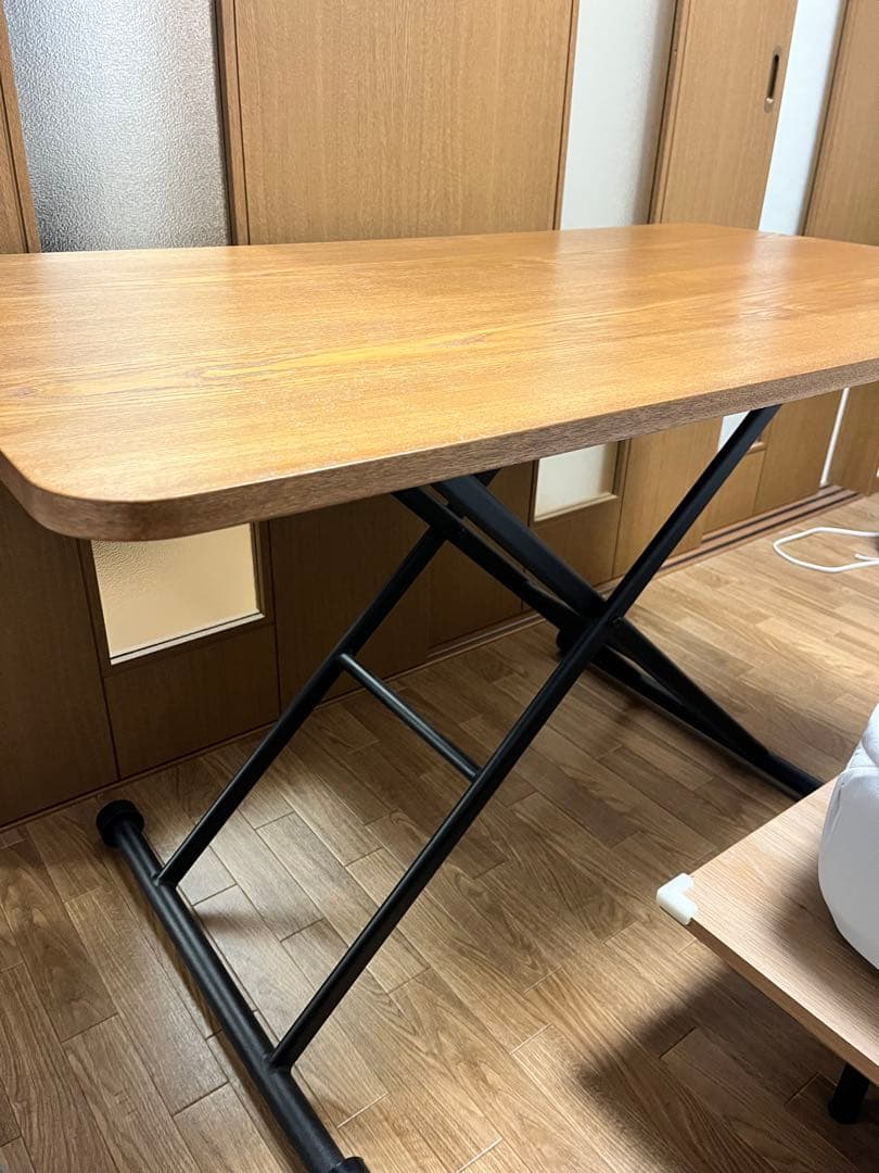 LOWYA 昇降式 折りたたみテーブル