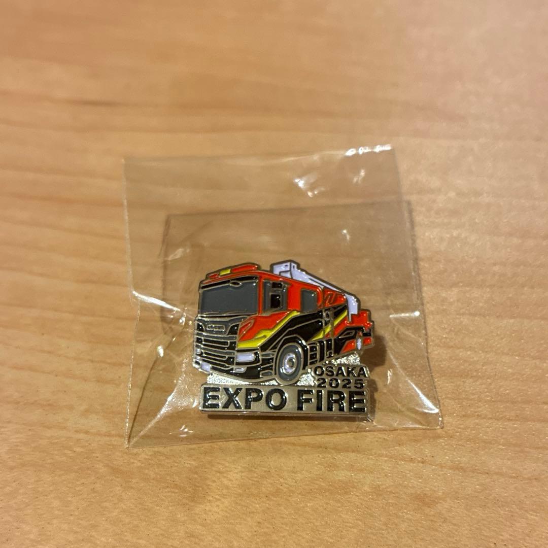 大阪 関西万博 消防ピンバッジ