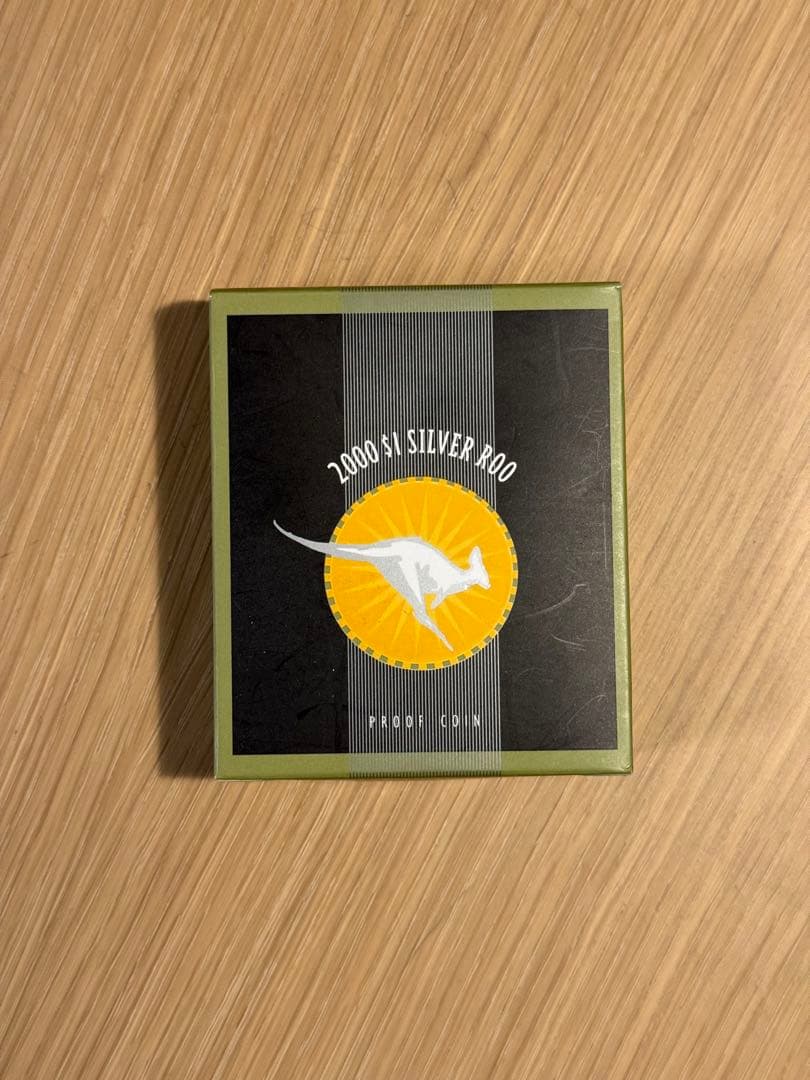 【1オンス純銀】2000年 オーストラリア カンガルー銀貨 1ドル