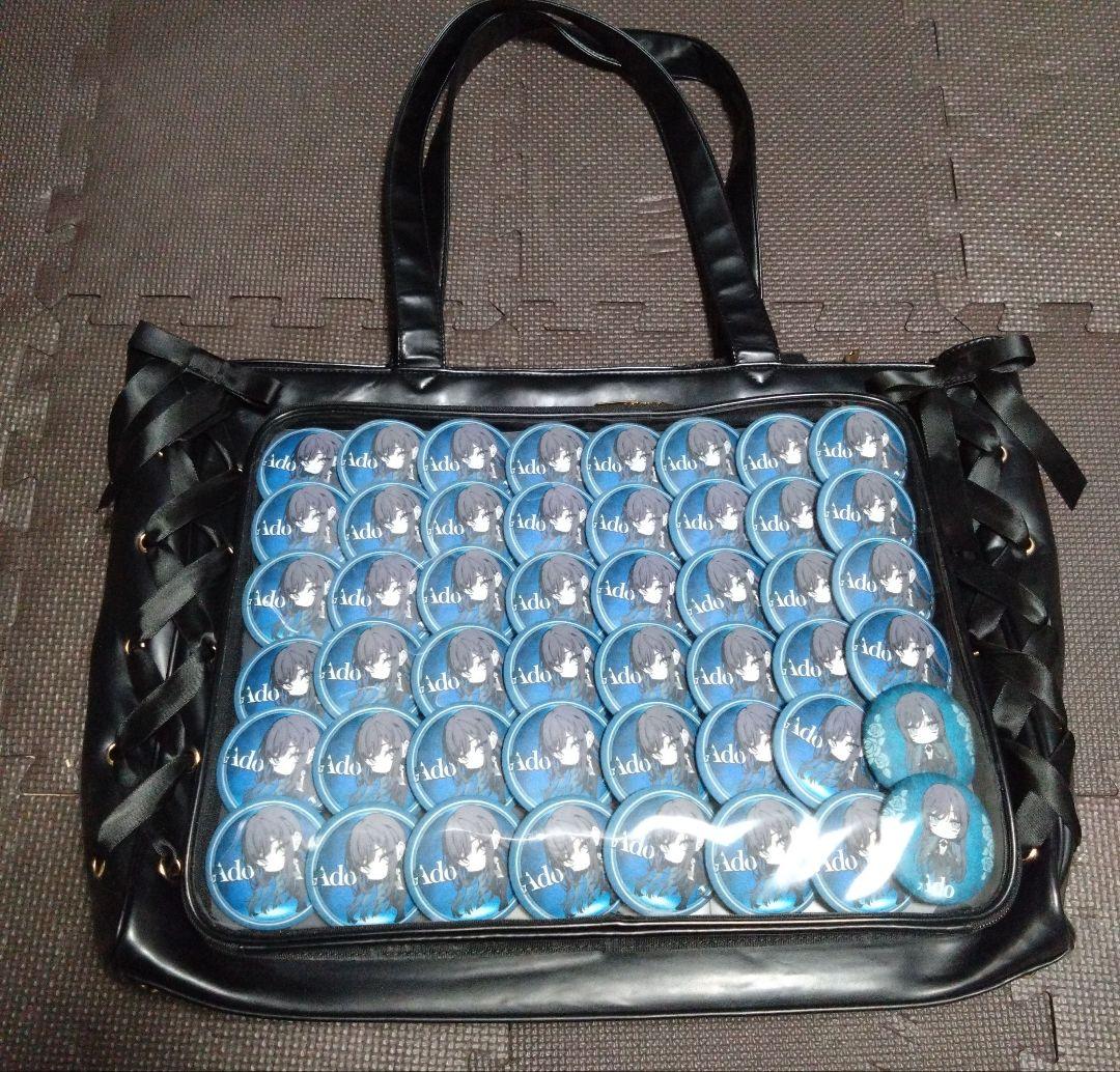 Ado ぷっくり缶バッジ　痛バ　バッグ付き