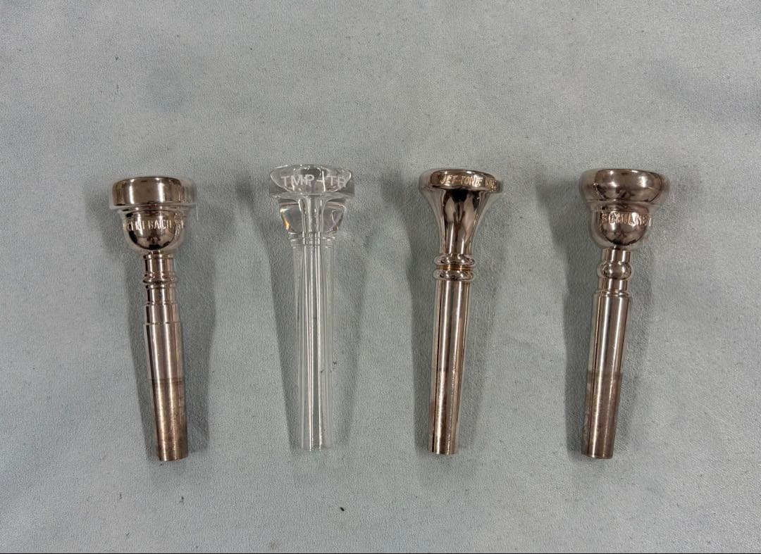 DACマウスピースポーチ・トランペットマウスピースセット 4個