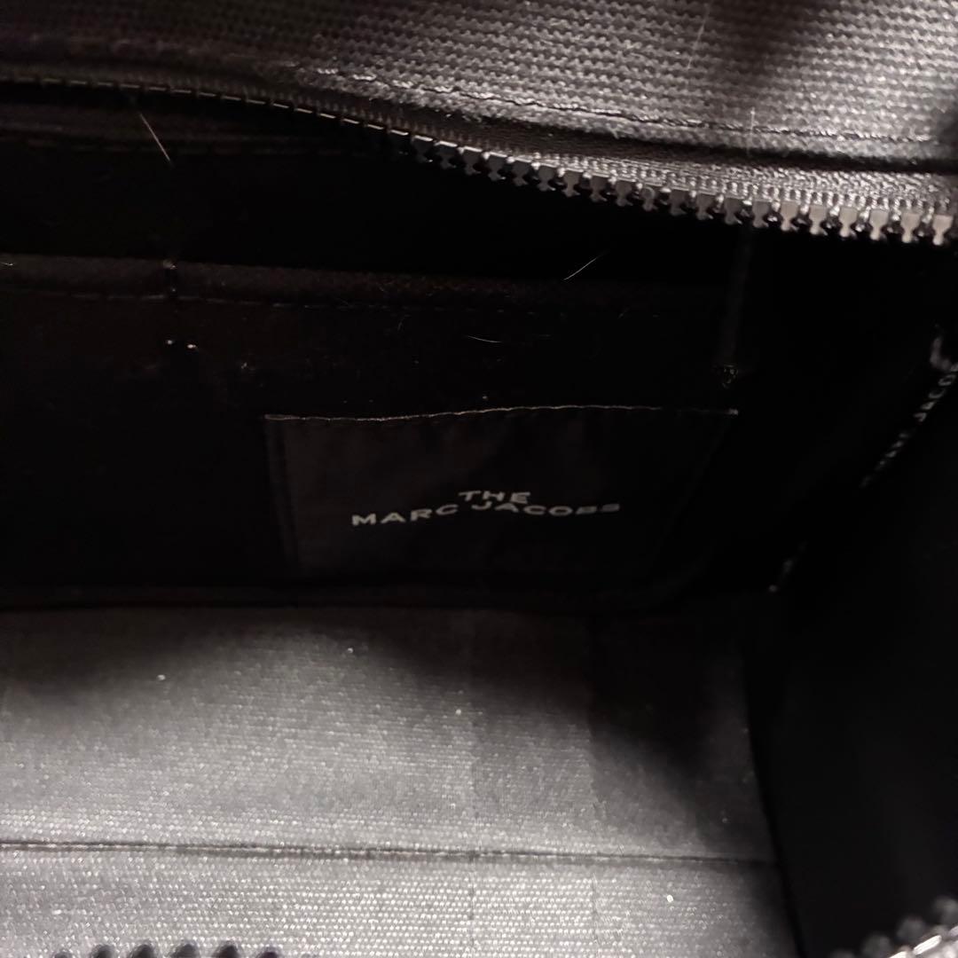 極美品　マークジェイコブズ　2way ショルダーバッグ　ブラック　キャンバス