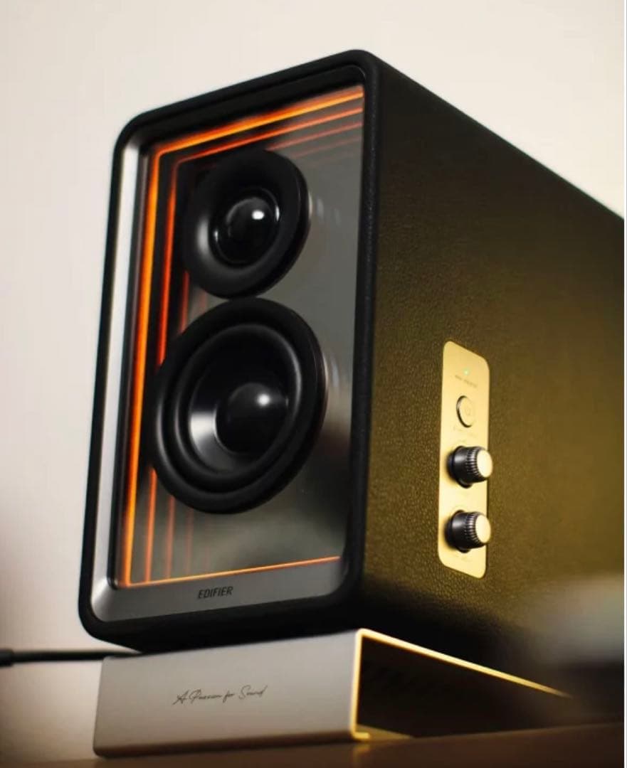 【未開封・新品】EDIFIER QR65 ブラック　ワイヤレス・スピーカー