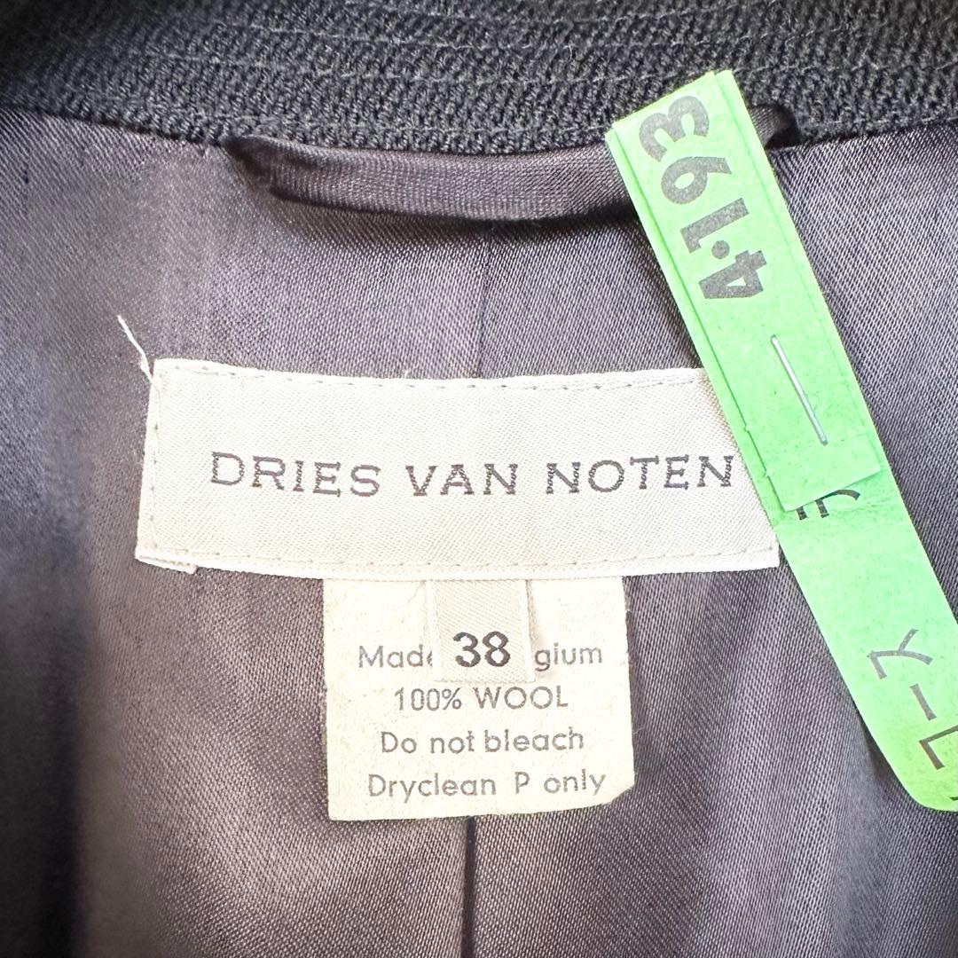 DRIES VAN NOTEN ドリス ヴァン ノッテン ロングコート ブラック