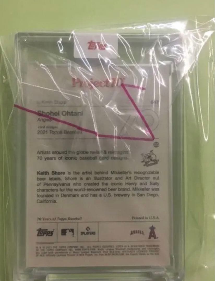 【美品】Topps Project 70 大谷翔平  ポケモンカード(^^)