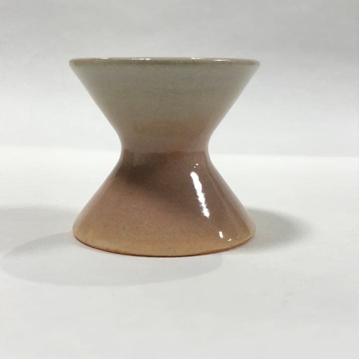 【茶道具】萩　千切　蓋置　15代坂倉新兵衛　R-0460　お4