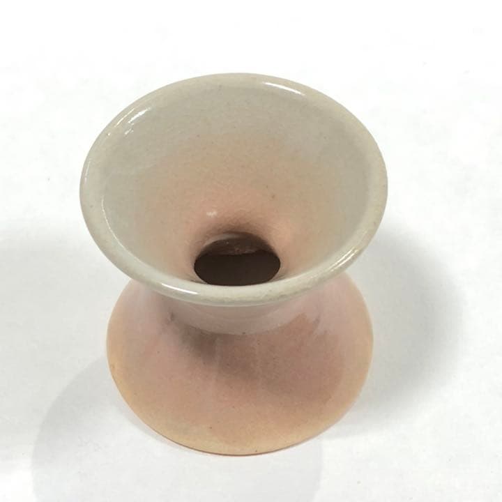 【茶道具】萩　千切　蓋置　15代坂倉新兵衛　R-0460　お4