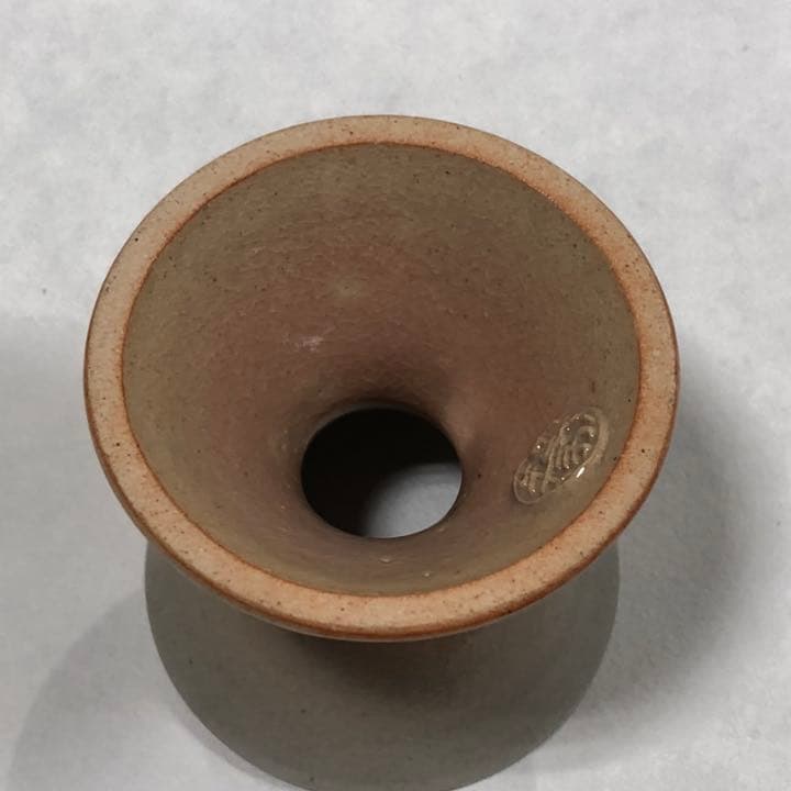 【茶道具】萩　千切　蓋置　15代坂倉新兵衛　R-0460　お4