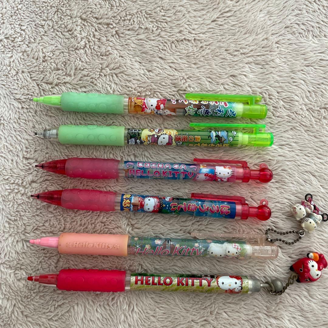 ハローキティ　ご当地キティ　ボールペン　シャープ　18本