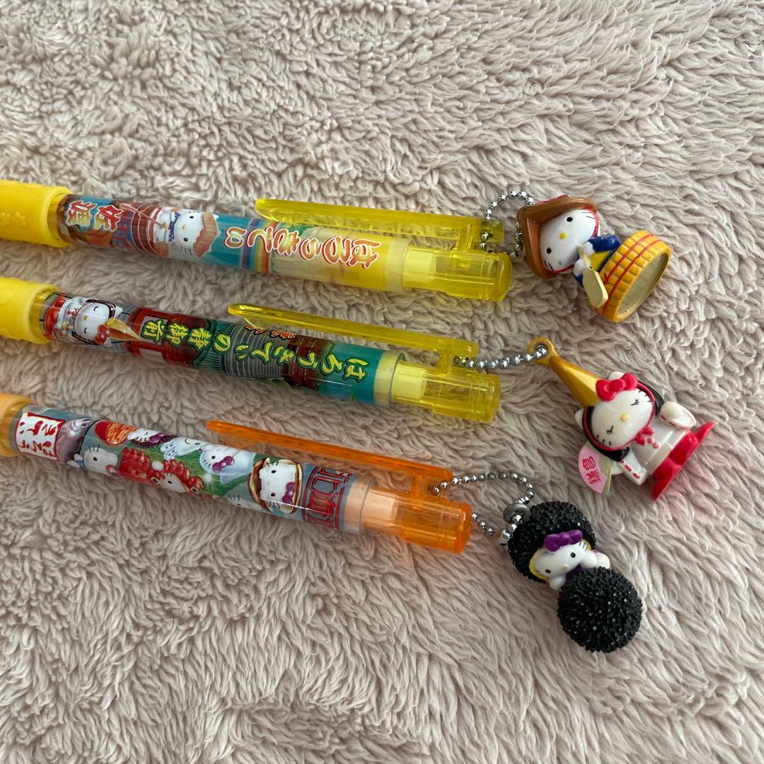ハローキティ　ご当地キティ　ボールペン　シャープ　18本