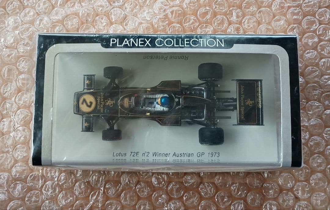 1/43　ロータス　オーストリアGP　ミニカー　ロニー・ピーターソン　新品