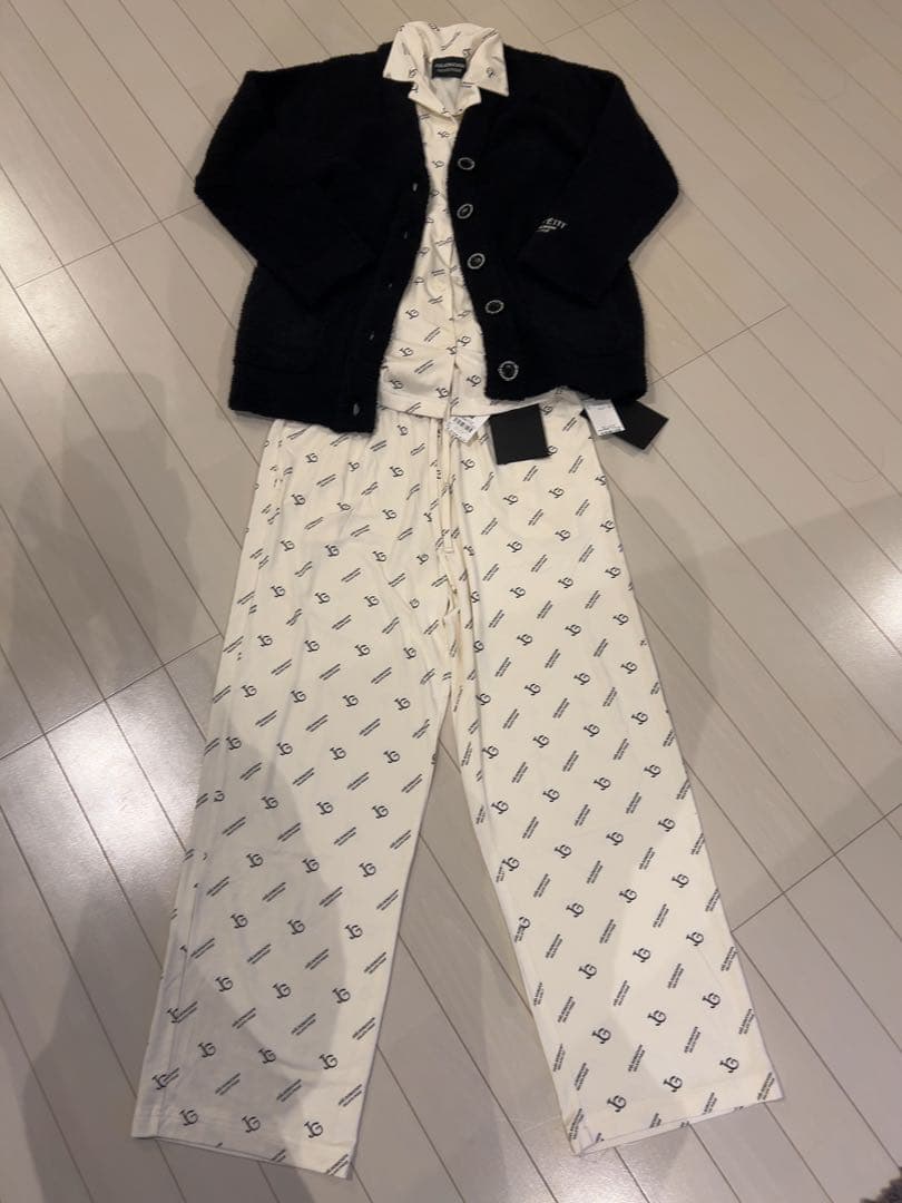 新品タグ付きジェラートピケジョエルロブションルームウェア4点セット