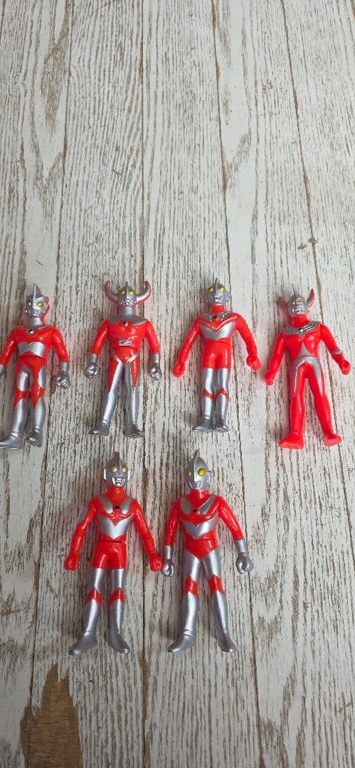 ウルトラマン　ソフビ 6体セット