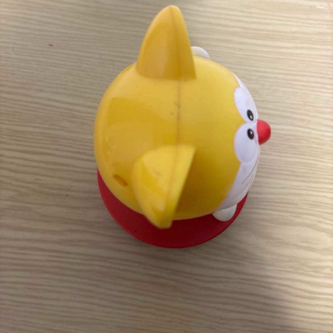 ドラえもん 福を呼ぶ招き猫 ソーラーフィギュア 青 黄色 猫型ロボット