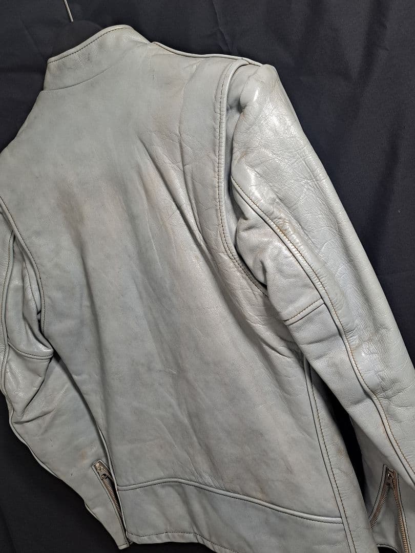 60s 70s schott 641 牛タグ シングルライダース レアカラー