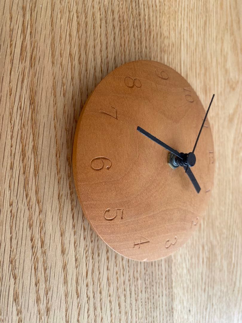 三谷龍二　時計　ウォールクロック　山桜