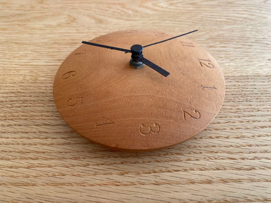 三谷龍二　時計　ウォールクロック　山桜