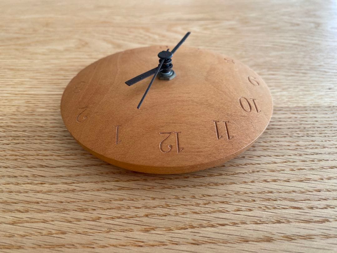 三谷龍二　時計　ウォールクロック　山桜