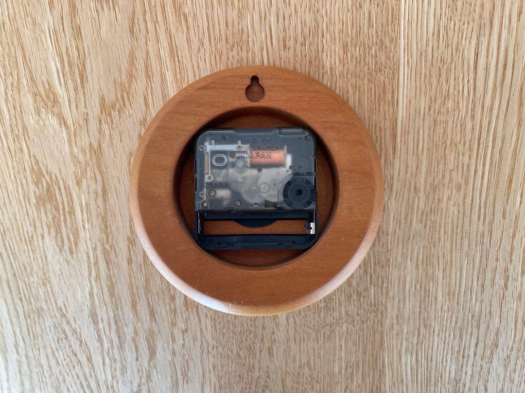 三谷龍二　時計　ウォールクロック　山桜