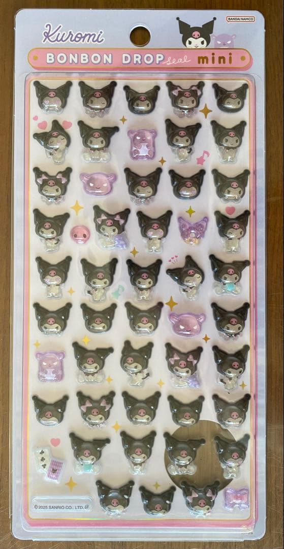 【国内正規品】サンリオ ボンボンドロップシール mini 5枚セット