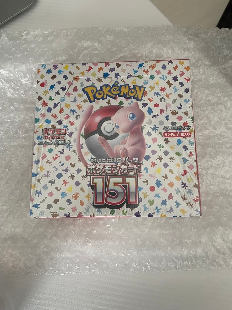 シュリンクあり　ポケモンカード151 ボックス20パック入り