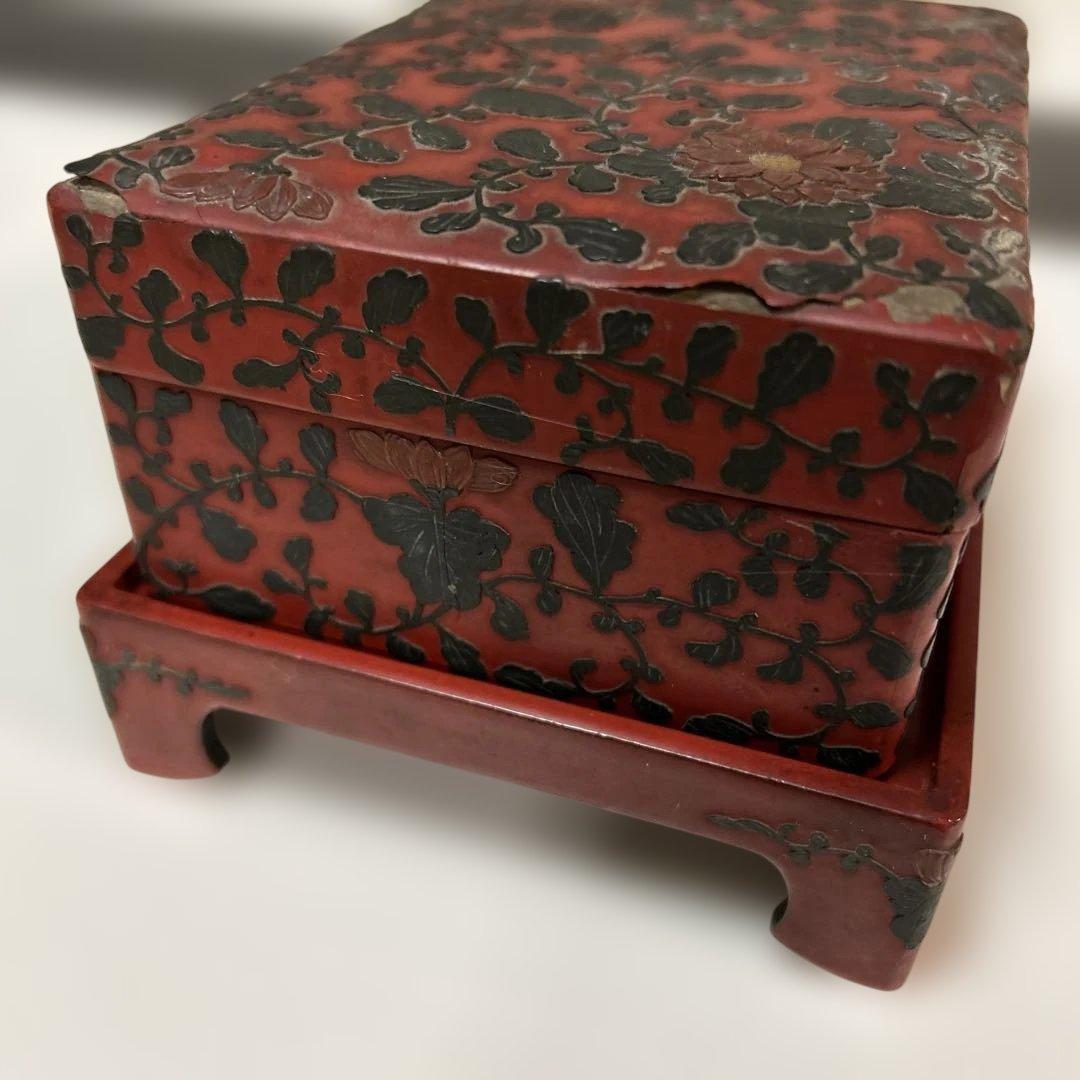 琉球國米次製　アンティーク箱　レア