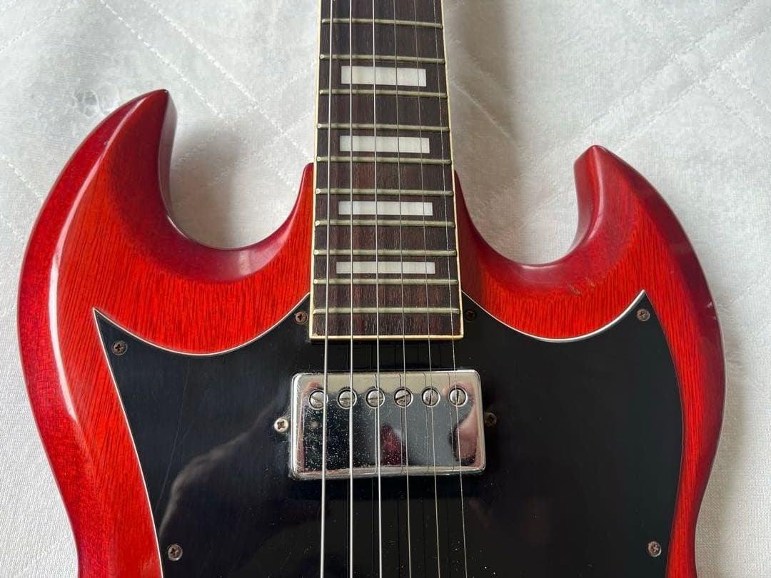 Tomson エレキギターSGタイプ　レッド