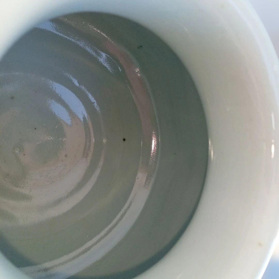 華道具　華公苑　池坊　青磁八角　陶器　生け花　小原流　草月流　自由花　変形花器