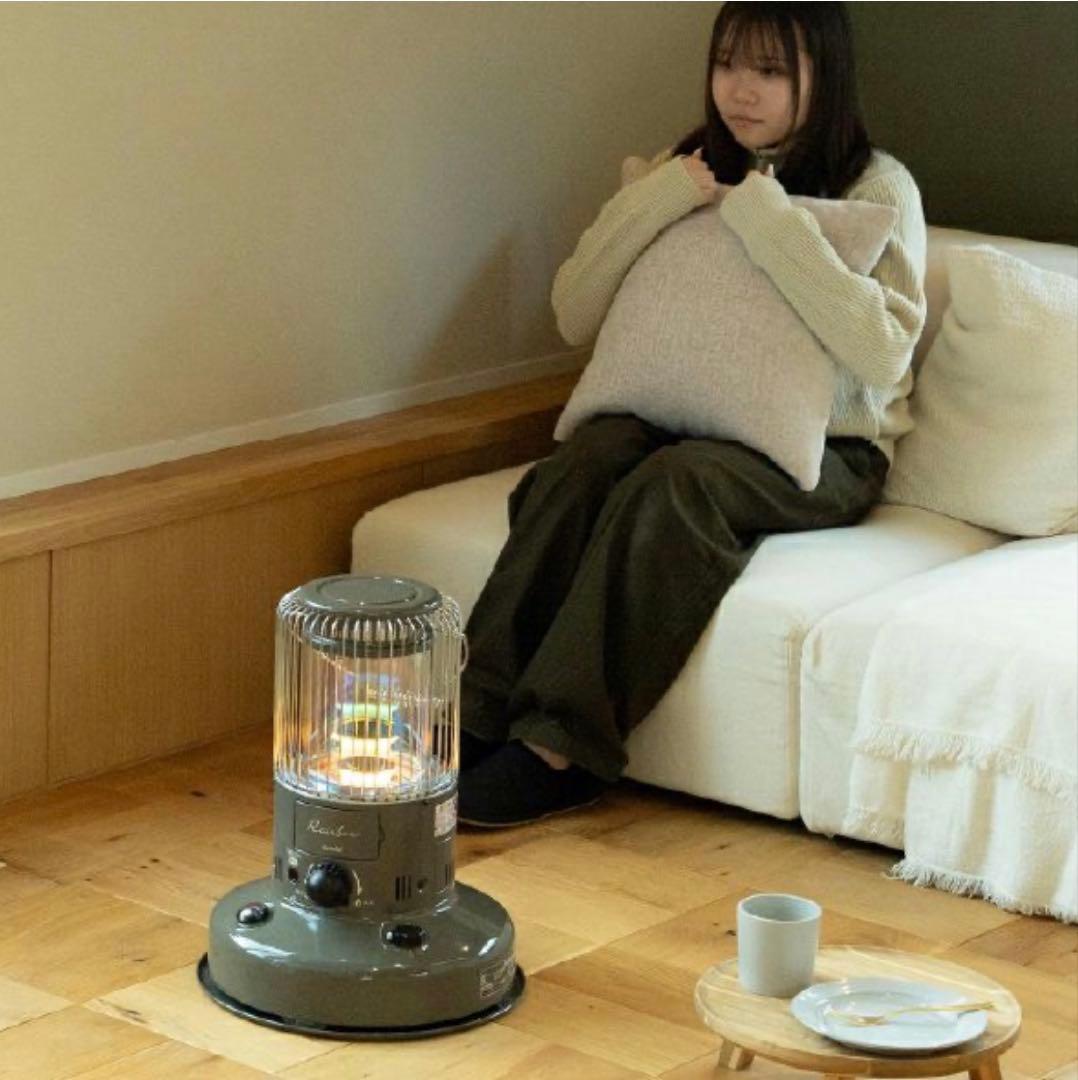 【新品・未開封】トヨトミ　石油ストーブ　グレージュ レインボーストーブ