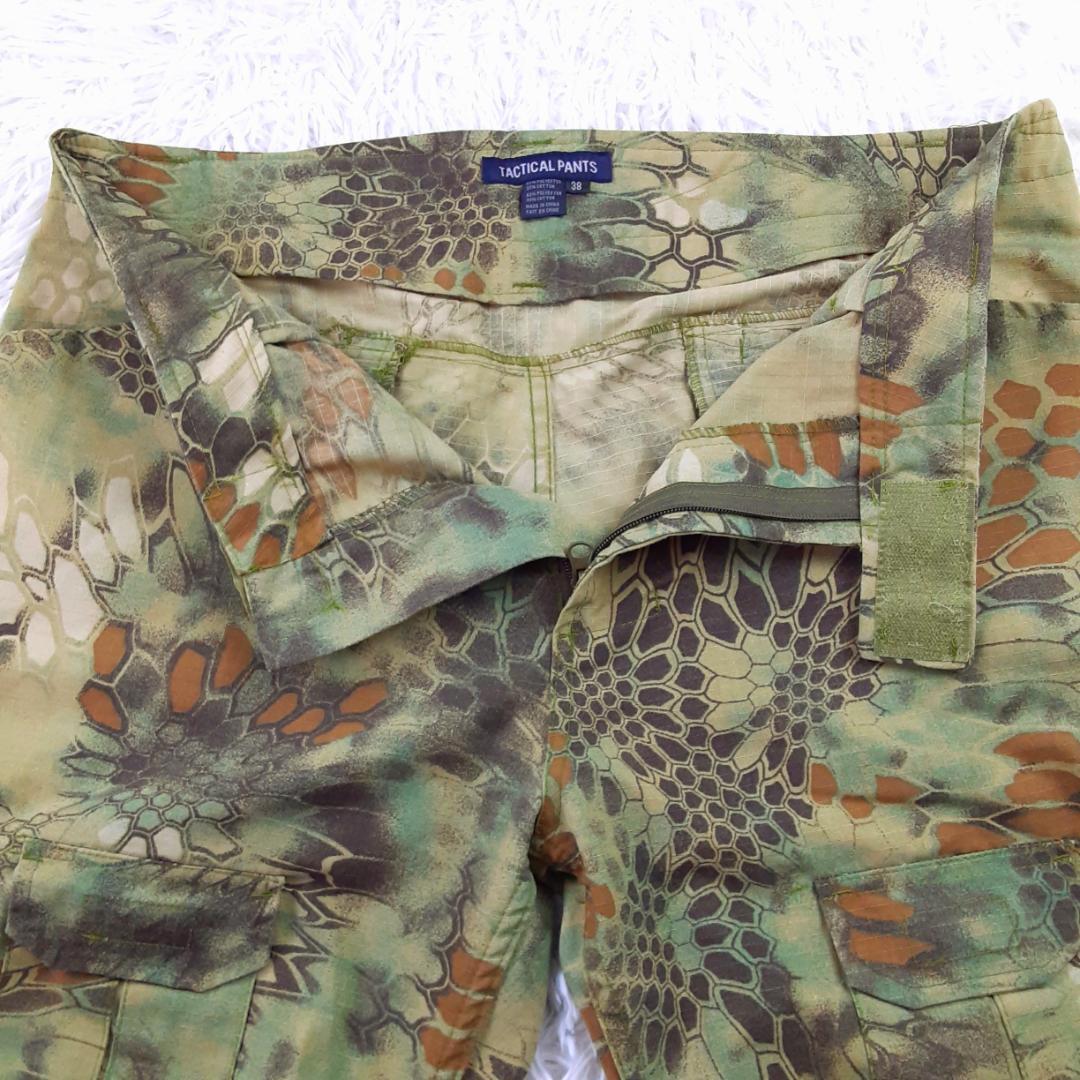 美品◎コンバットシャツ タクティカルパンツ セットアップ 迷彩柄 カモフラ柄