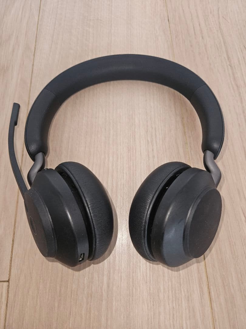 ブラック ワイヤレスヘッドセット