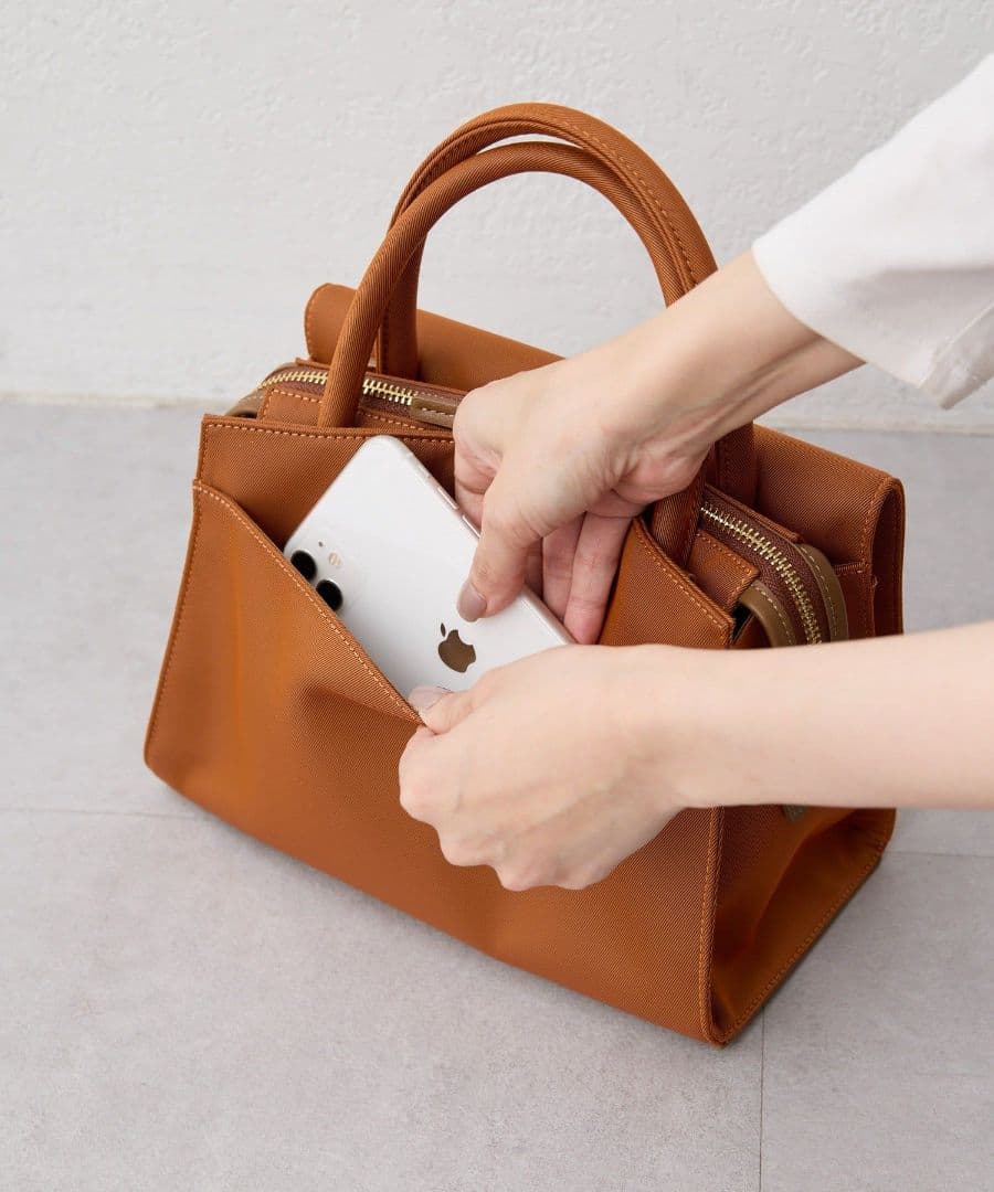 【ear PAPILLONNER】きれいめ撥水トートバッグS