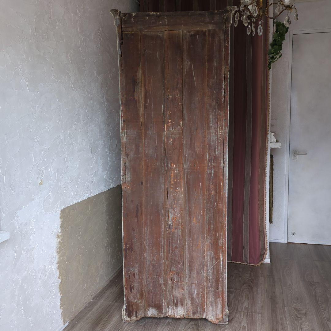 フランスアンティークキャビネット19世紀 シャビー