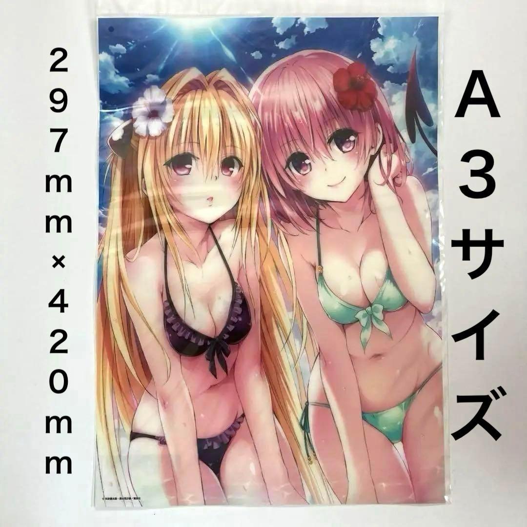 To LOVEる とらぶる クリアポスター ダークネス 矢吹健太朗