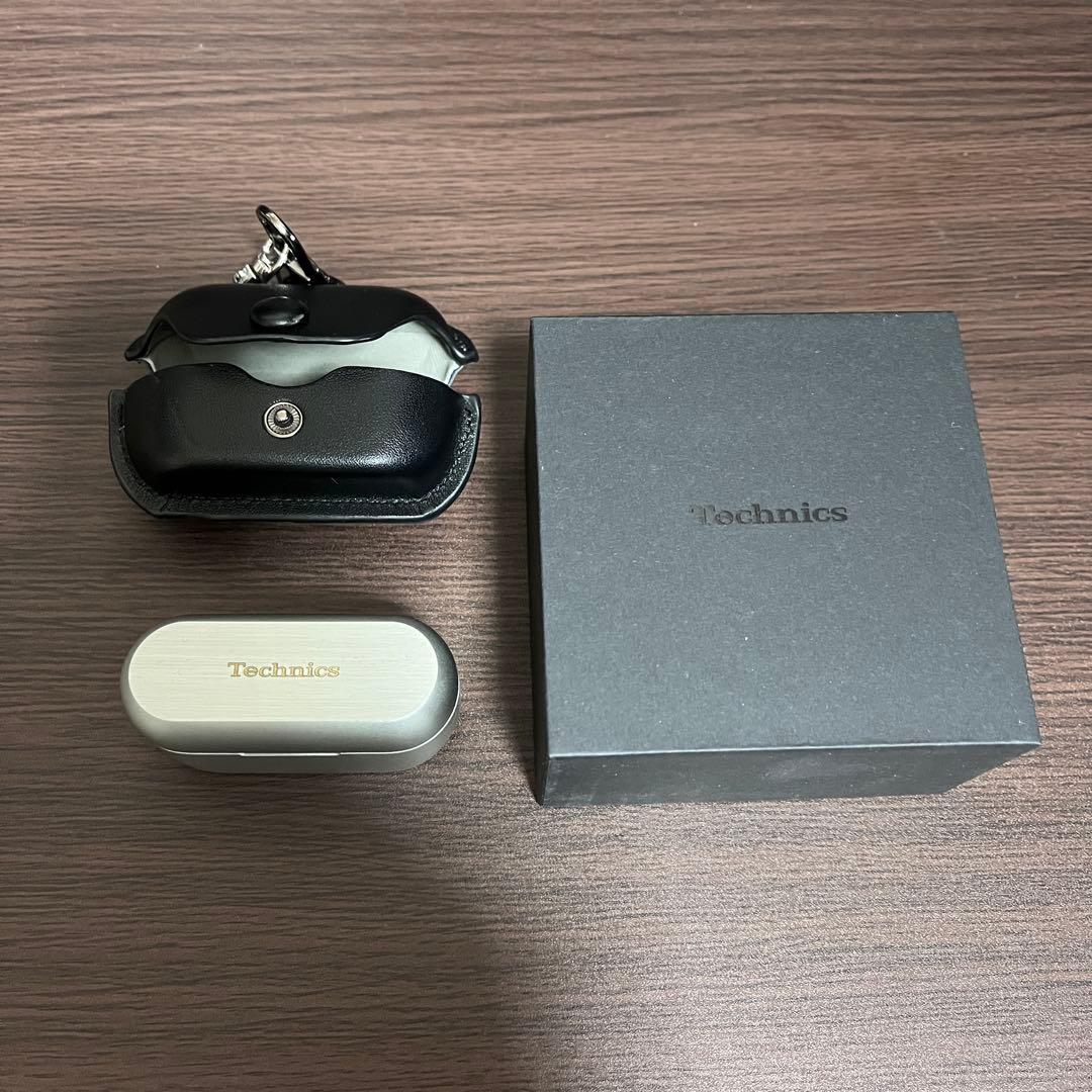Technics EAH-AZ80 ワイヤレスイヤホン ケース付き シルバー美品