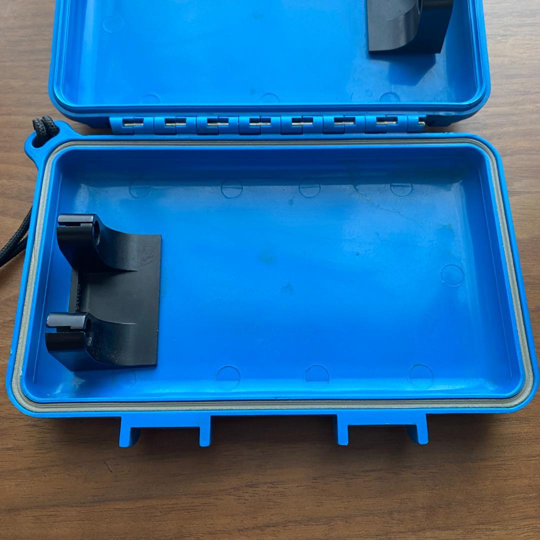 Shure カートリッジ ケース 防水 4本収納可能 使用感あり