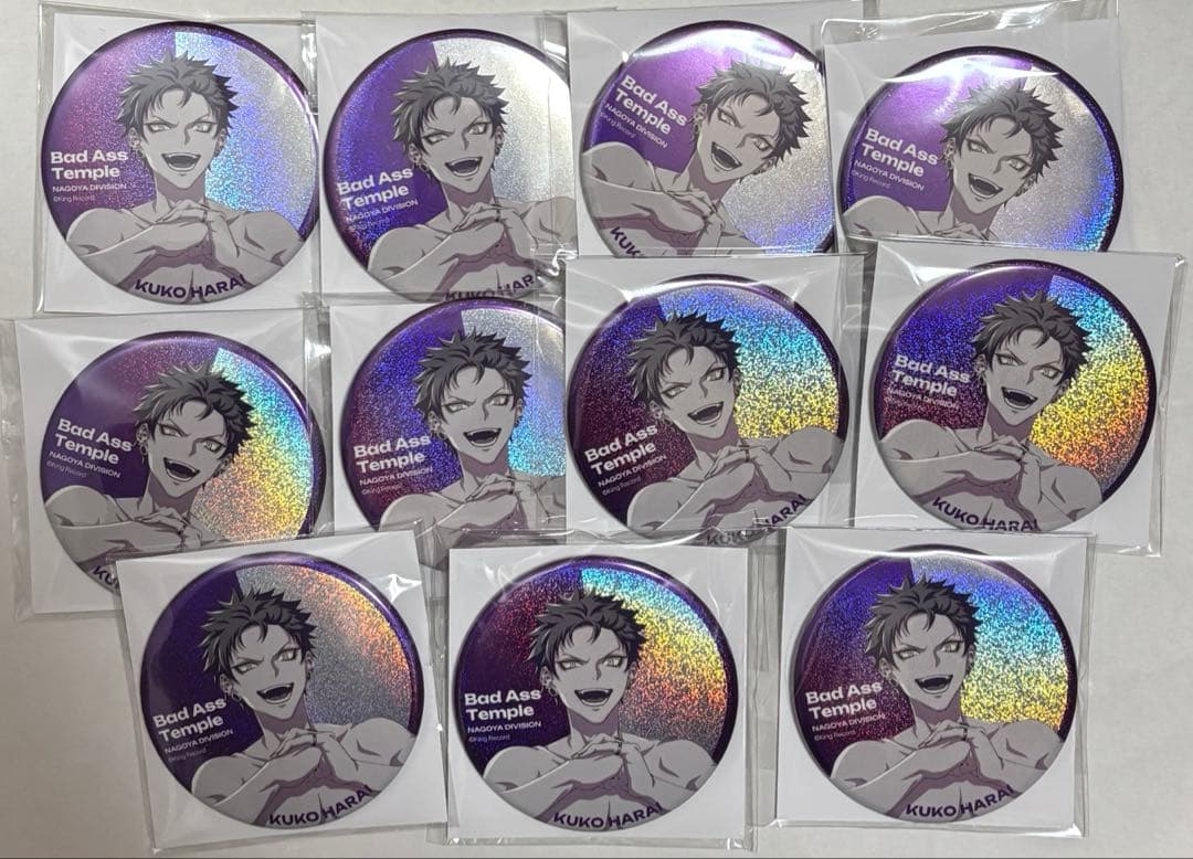 ヒプノシスマイク LIVE ANIMA 缶バッジ 空却 十四 獄