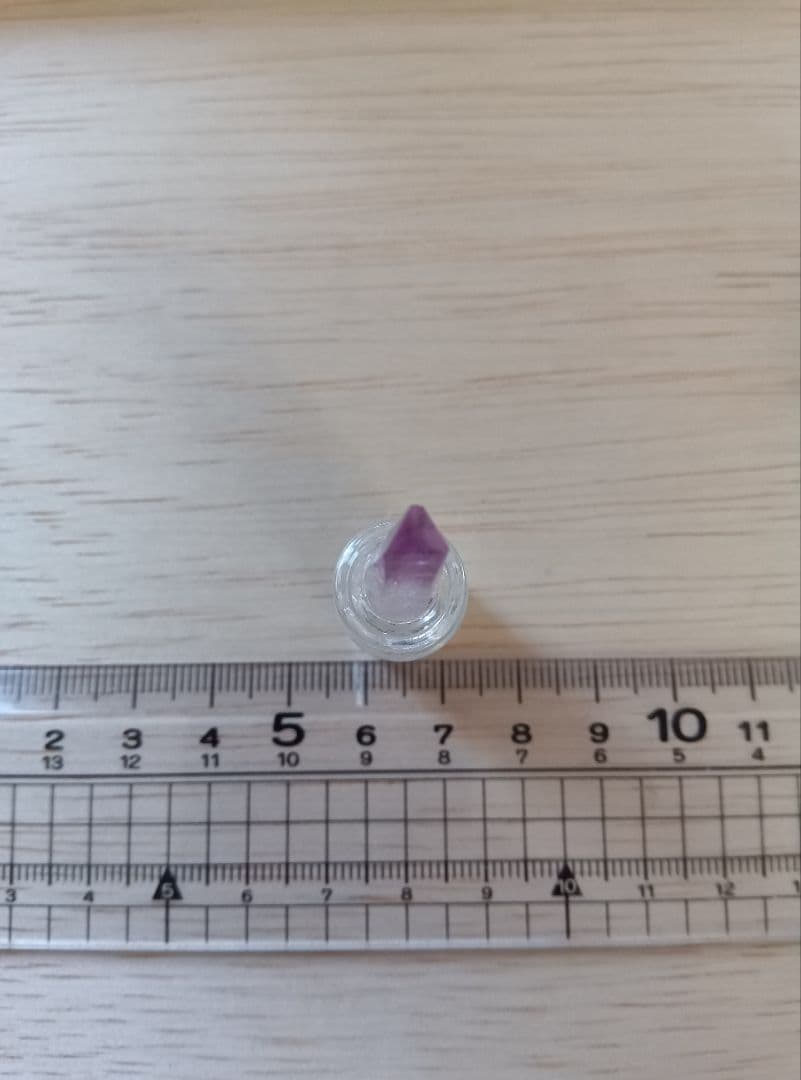 【レア】【希少】ベラクルスアメジスト　ハーキマーダイヤモンド　小瓶付き　美品