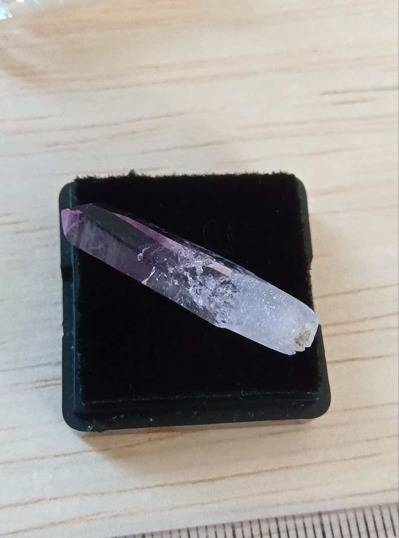 【レア】【希少】ベラクルスアメジスト　ハーキマーダイヤモンド　小瓶付き　美品