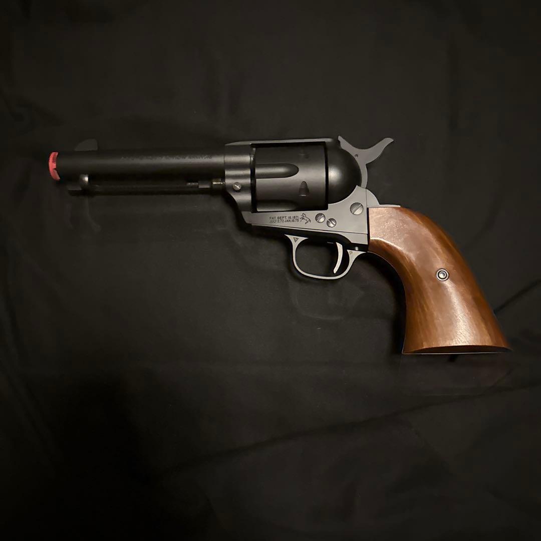 東京マルイエアリボルバープロSAA.45 シビリアン43/4インチブラックモデル