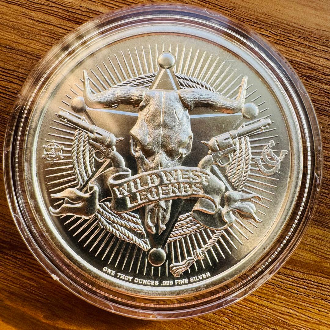 バッファロービル　1オンス　銀貨