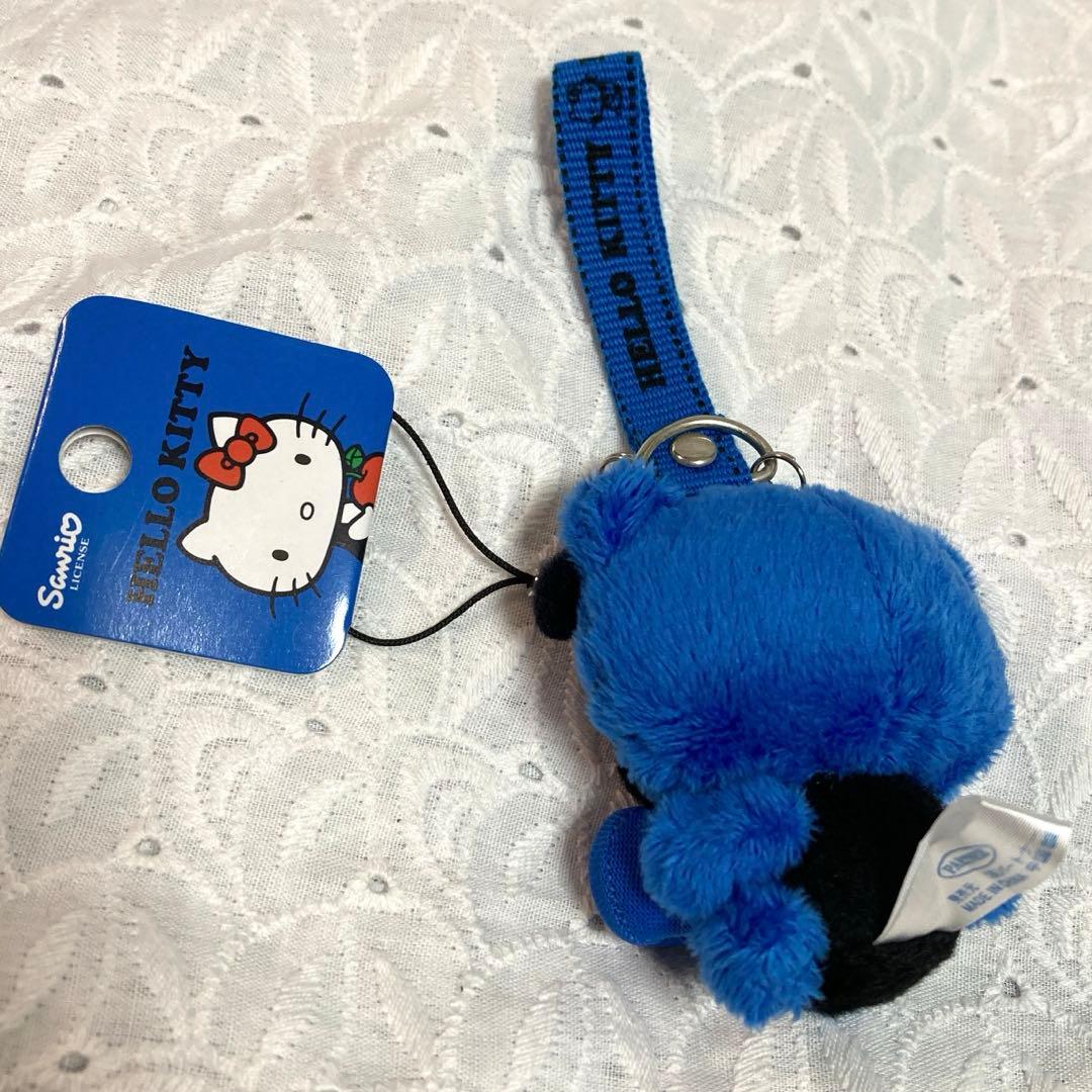 激レア！サンリオ　ハローキティ　ブルー ストラップ マスコット　2007年製