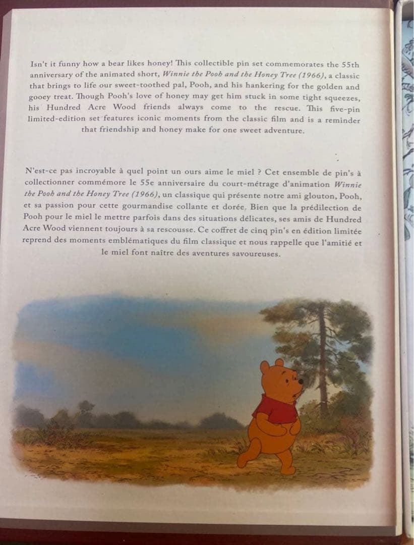 11は超希少上海ディズニーで購入したぷーさん55周年ピンバッジセット