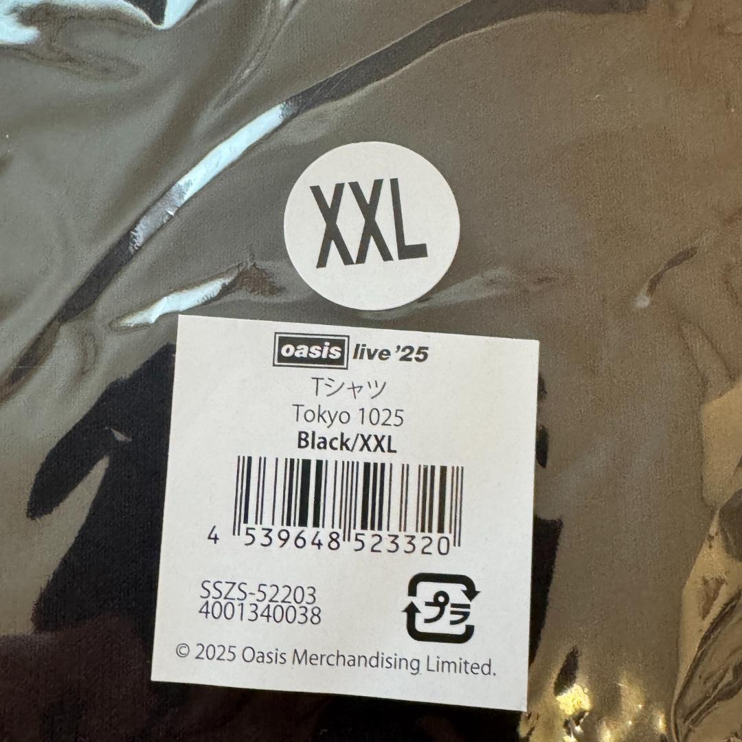 【4点セット】XXLサイズ oasis 開催地限定 Tシャツ & A2ポスター