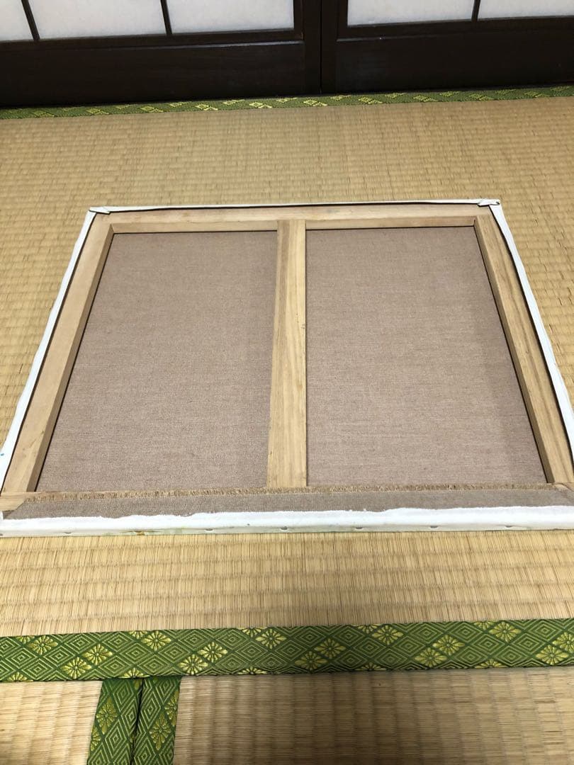 油絵、青柳キミ子