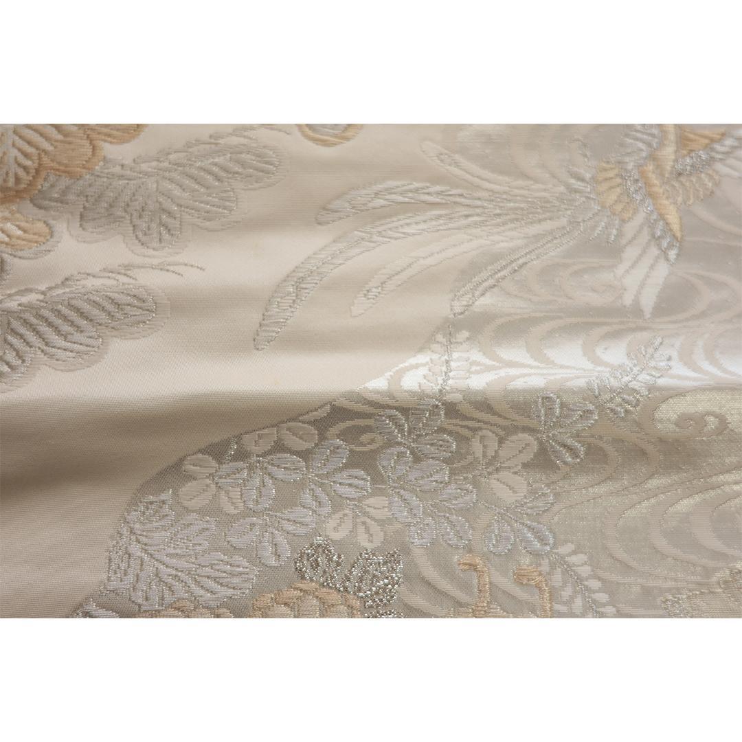 人気グレーベース■振袖7点セット■帯小物付フルセット帯締め重ね衿灰色正絹TA01